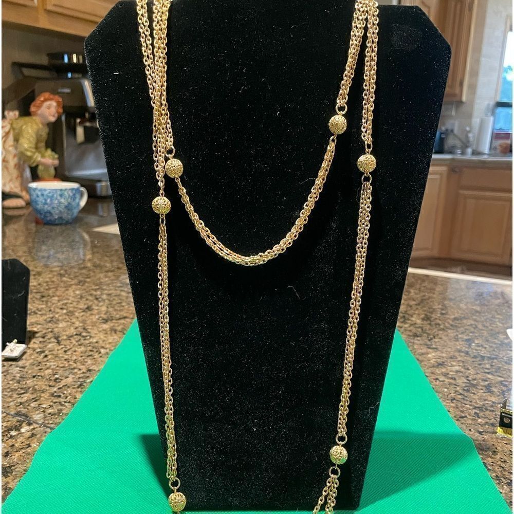 Vintage layered necklace 